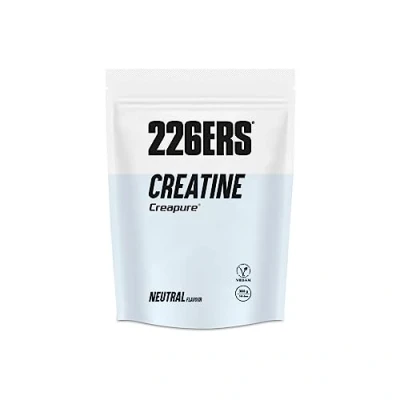 Imagen de Creatine 100% Creapure, Creatina Monohidratada con Efecto Recuperador, Aumenta Masa Muscular y Rendimiento Físico, Suplemento en Polvo Vegano, Sabor Neutral 300 gr