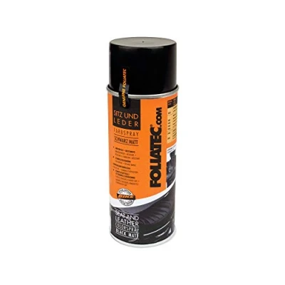 Imagen de Foliatec 2402 Spray Color para Asiento y Cuero, Negro