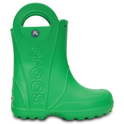 Imagen de Crocs Handle It Rain Boot Kids, Náuticos Unisex niños, Grass Green, 34/35 EU