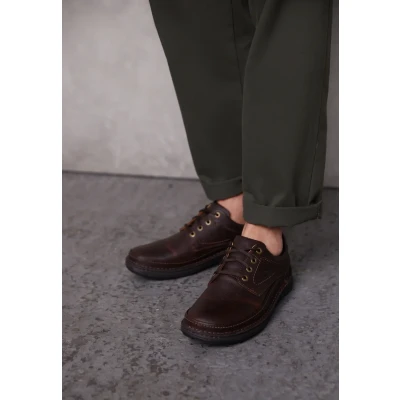 Imagen de Clarks Nature Three Zapatos con cordones, Hombre, Talla: 41, Mahagony