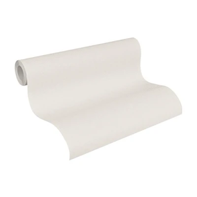 Imagen de A.S. Création papel pintado de tejido no Elegance 3 crema blanco 10,05 m x 0,53 304863