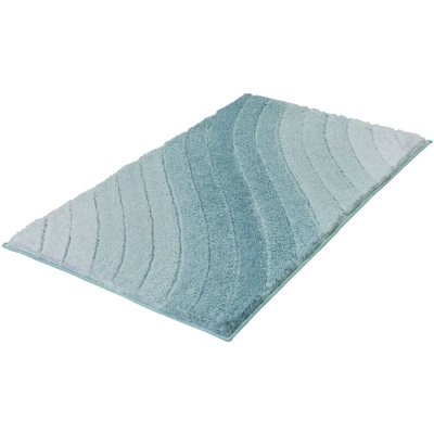 Imagen de Kleine Wolke Alfombrilla de baño Tender, ópalo, 70 x 120 cm, Color Azul