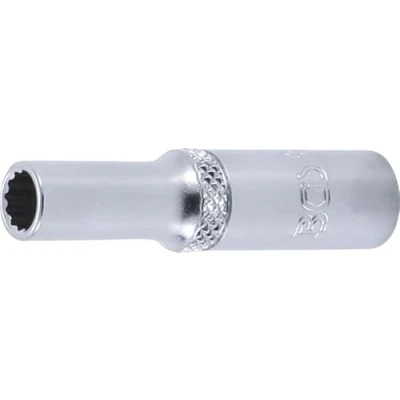 Imagen de BGS 10706 Llave de vaso 12 caras, larga entrada 6,3 mm (1/4&quot;) 6