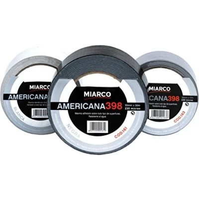 Imagen de Orework 367183 Cinta Americana 398, 50 mm x 10 m, Plata
