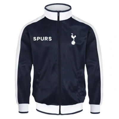 Imagen de Tottenham Hotspur FC Chaqueta de Entrenamiento Oficial para Hombre Estilo Retro Azul Marino Large
