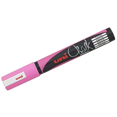 Imagen de Uni Ball Rotuladores de tiza líquida PWE 5M Rosa (6 Piezas)