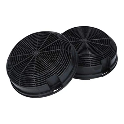 Imagen de LUTH Premium Profi Parts 2 x filtro de carbón activado compatible con Whirlpool Wpro 484000008784 481248048212 AMC023 Tipo 47 Campana extractora