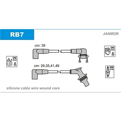 Imagen de Juego de cables encendido JANMOR RB7