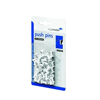 Imagen de Legamaster 7 145119 Pinnwandnadeln 25 mm, caja 10 x 12 mm con 50 unidades, color blanco