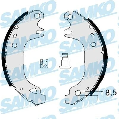 Imagen de Kit de zapatas SAMKO 83110