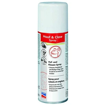 Imagen de Spray para cascos y pezuñas Anthrolan, 200 ml, Negro Adecuado Ganado Vacas