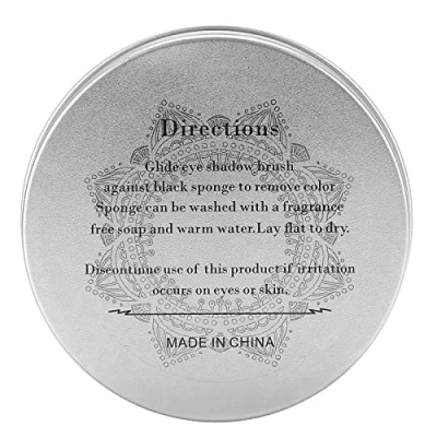 Imagen de esponja cambia color brochas Limpiador de maquillaje, seca suave y reutilizable para una limpieza r¡§¡épida, en seco cambio r¡§¡épido color,