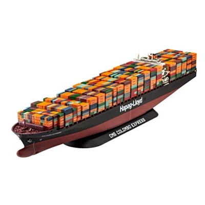 Imagen de Revell Maqueta de Container Ship COLOMBO EXPRESS, Kit modello, escala 1:700 (5152) (05152), 47,9 cm largo , color/modelo surtido
