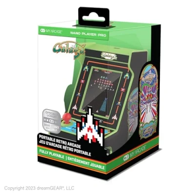 Imagen de My Arcade DGUNL 4197 Galaga/Galaxian Nano Player Pro Retro portátil (2 Juegos en 1)