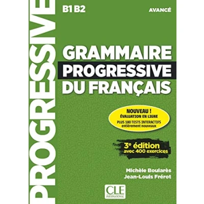 Imagen de Grammaire Progressive Du Français Avance (3ere Ed.): Libre + Cd Audi