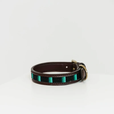 Imagen de Kentucky Dog Collar Handmade pearls