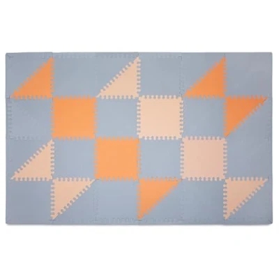 Imagen de Hakuna Matte Gran Alfombra Puzzle para Niños 1,8x1,2m Elegante Bebe Gatear, Jugar y Yoga Certificado EN 71, Sin Olor 48 Piezas 20 Bordes Empaque Caja de Cartón Reciclable