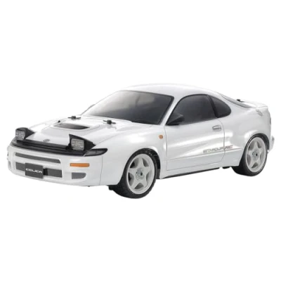 Imagen de TAMIYA 58730 1:10 RC Toyo. Celica GT Four TT 02 ST185 Coche teledirigido, vehículo RC, construcción de maquetas, Kit para Montar, aficiones, Manualidades, Modelo Montaje