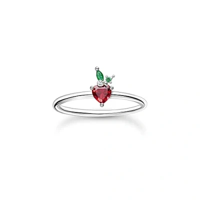 Imagen de Thomas Sabo anillo fresa plata de ley 925 TR2350 699 7 60