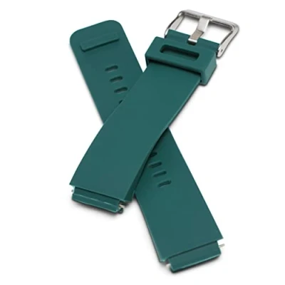 Imagen de Time Timer Reloj Accesorio Correa de Reloj: Repuesto Ajustable Silicona Suave Extraíble Compatible con para Hombres y Mujeres Adultos (Azul Báltico Grande)