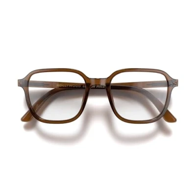 Imagen de LONDON MOLE Gafas Hollywood de lectura cuadradas con estilo Unisexo Bisagras resorte Blanco mate aumento +1.5