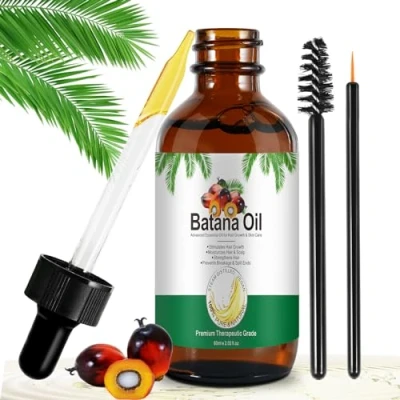 Imagen de Batana Oil 60ML Aceite de para Cabello Favorece el Crecimiento del Cabello, Previene Caída, Fortalece las Raíces (60ML)
