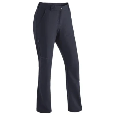 Imagen de Maier Sports Helga Pantalones de Senderismo para Mujer, Transpirables, con Forro Polar cálido