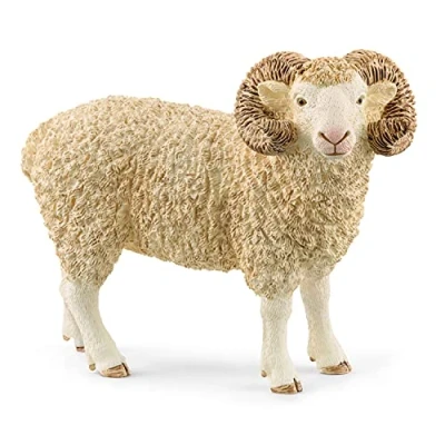 Imagen de Schleich 13937 Carnero, a partir de 3 años, FARM WORLD figura, 9 x 5 7 cm