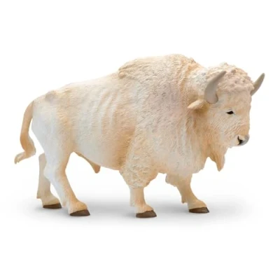 Imagen de Safari Ltd. Búfalo Blanco 15.2cm Juguetes de Animales No tóxico y Libre BPA Apto para Niños 3