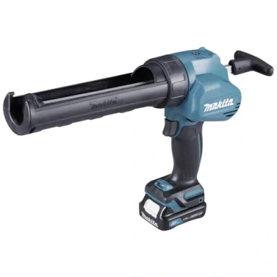Imagen de Makita CG100DSYEX Pistola de cartucho, batería y cargador en maletín transporte, 150 W, 10,8 V, 2 baterías 1,5 Ah, color azul