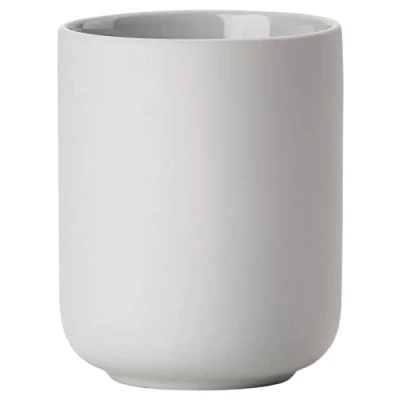 Imagen de Zone Denmark UME Vaso de Limpieza, Porcelana Plástico, Gris Suave, 8,3cm