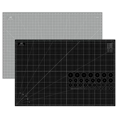 Imagen de Headley Tools Alfombrilla de corte autorreparable doble cara duradera ayuda a la propiedad para volver curarse sí misma; hecha material duradero 5 capas. Tamaño