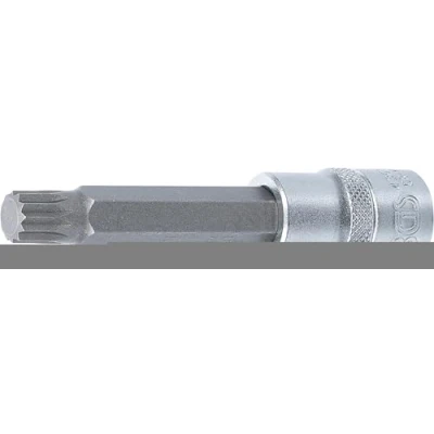 Imagen de BGS 4363 Punta de vaso longitud 100 mm entrada 12,5 (1/2&quot;) dentado múltiple interior (para XZN) M12