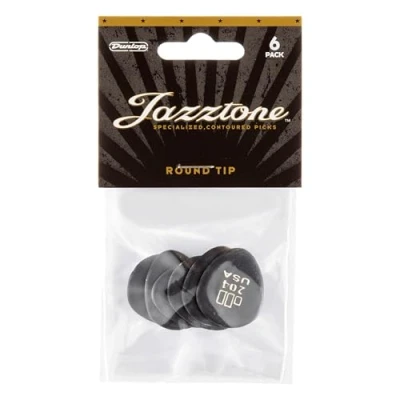 Imagen de Dunlop 204 Púas JD JAZZTONES negras. small