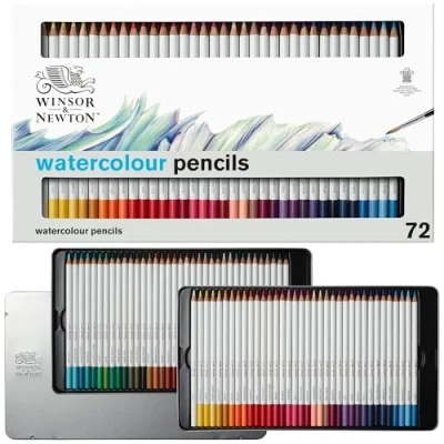 Imagen de Winsor &amp; Newton Studio Collection Set de 72 lápices acuarela