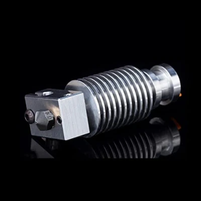 Imagen de Super Print Prusa Hotend,V6 Heater Block Heatbreak Hardened Steel Nozzle Kit for V6 Hotend PT100 I3 MK3/MK3S/MK3S+/MK2/Me ga/S/X Series 3D Printer.（Hardened