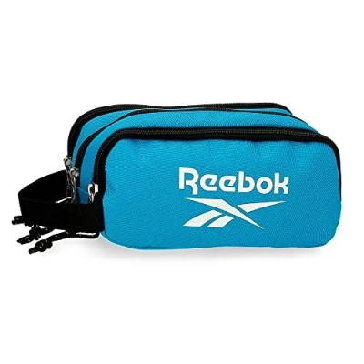 Imagen de Reebok Boston Estuche Triple Azul 22x10x9 cms Poliéster