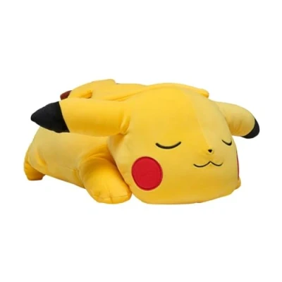Imagen de Bizak Peluche Pikachu Dormilón 46 cm, Gigante Oficial de Pokémon (63220074)