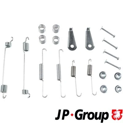 Imagen de JP GROUP 4063952210 Juego de accesorios, zapatas freno Eje trasero NISSAN: MICRA 2