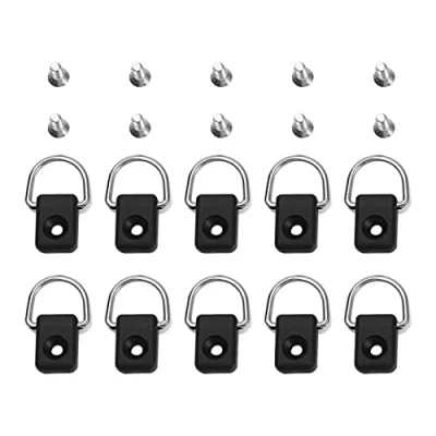 Imagen de VGEBY 10 Unids Kayak D Ring, Boat Rigging Anillo Seguridad Tie Down Loop Accesorios de la Cubierta con Tornillos M6 para Canoa Barco Pesca Vela