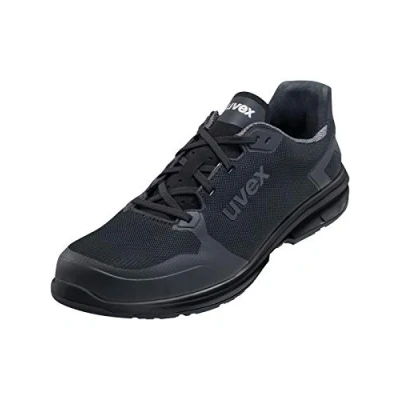 Imagen de Uvex Low Shoe 65902 S1P Size PU Sole W11, Zapato bajo 1 Sport S1 P Unisex Adulto, Negro, 50 EU