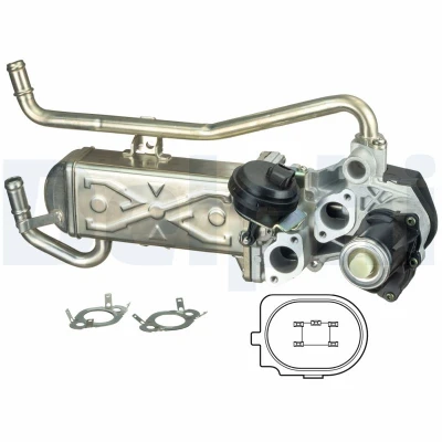 Imagen de DELPHI EG10432 12B1 Válvula EGR SEAT: Ibiza 4 ST, 4, Sportcoupe, SKODA: Fabia 2