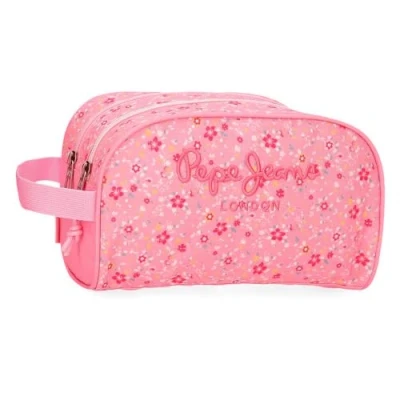 Imagen de Pepe Jeans Alenka Rosa Nececer Adaptable 26x16x10 cms Poliéster 4,99L by Joumma Bags