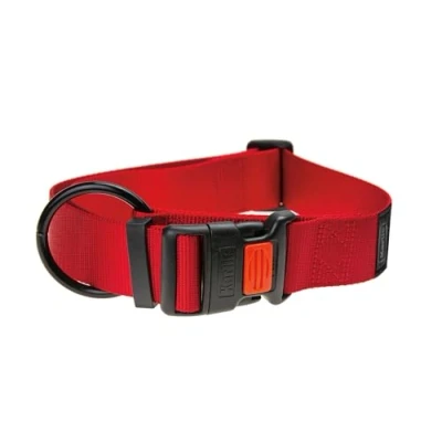 Imagen de Karlie 67899 Plus Collar de Nylon, 40 x 55 75 cm, Rojo, Ajustable, XL