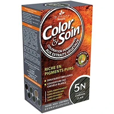Imagen de 3 Chênes Color Y Cuidado Coloración 5 N chataño claro 135 ml