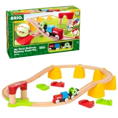 Imagen de BRIO Mi Primer Circuito de Tren con a Pilas (33710)