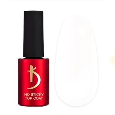 Imagen de Kodi Professional Top Coat Semipermanente No Wipe Gel UV Lechoso 7ml Esmalte Capa Superior en para Uñas Milky
