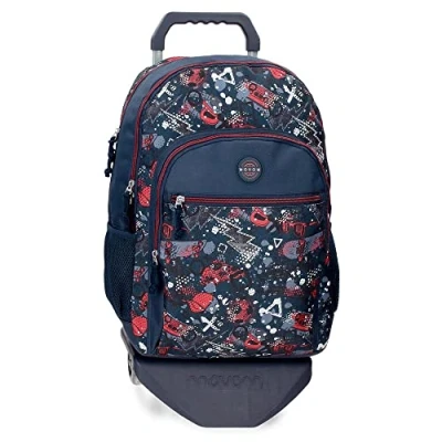 Imagen de Movom Free Time Mochila con Carro Multicolor 33x44x17 cms Poliéster 24,68L