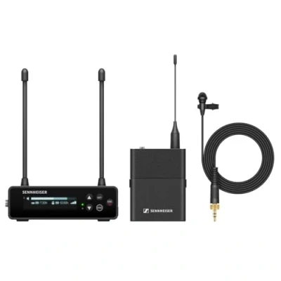 Imagen de Sennheiser EW DP ME2 Set (R1 6) Sistema de micrófono inalámbrico Lavalier UHF Digital portátil omnidireccional Negro (700011)