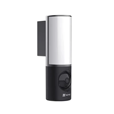Imagen de Cámara de vigilancia IP Ezviz LC3, 4 MP, 700 Lumen, IP65, 3D DNR, Visión nocturna, Blanco/Negro
